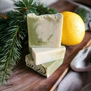 Pine Lemon Lavender | Handcrafted Body Soap Bar - Set of 2